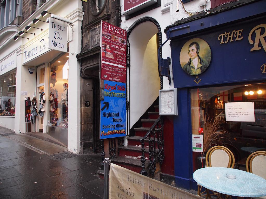 Royal Mile Backpackers Hostel Edinburgh Bagian luar foto
